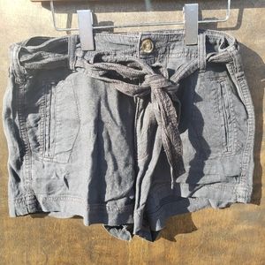 American Eagle • paper bag shorts 10
